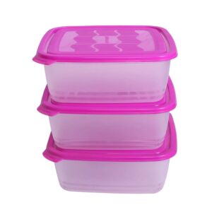 Refrigerator set, mediam square wafers, 3 packs