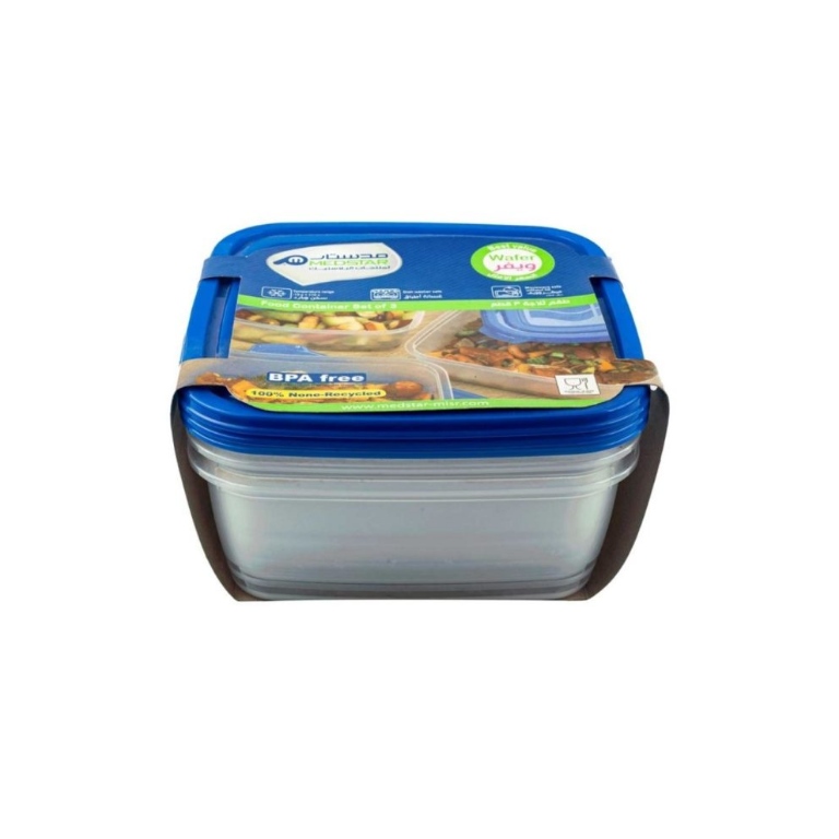 Rio Square Refrigerator Set, 3 Boxes, Size 1