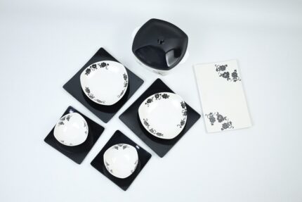 38-piece melamine set