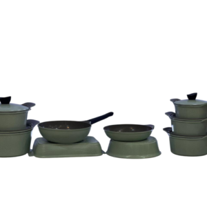 16-piece granite cookware set