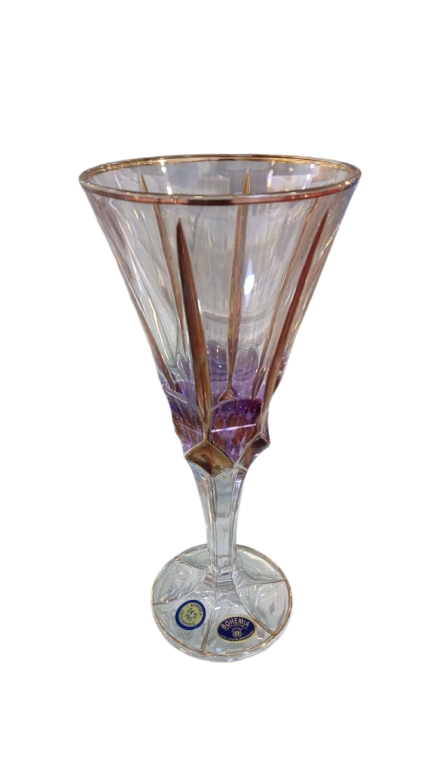 Medium cup set Bohemi Crystal