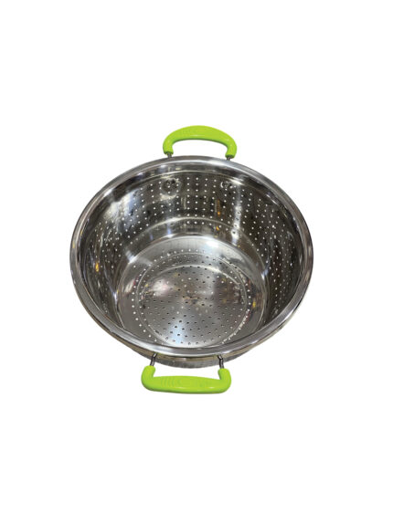 Colander, with silicone handle, 24cm