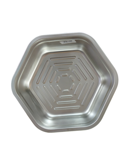 24 cm manual stainless steel dough mixer