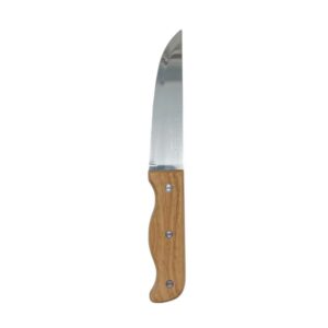Wide knife with sheath, size 6