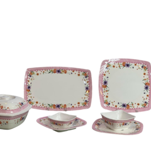 طقم ميلامين 38 ق مربع