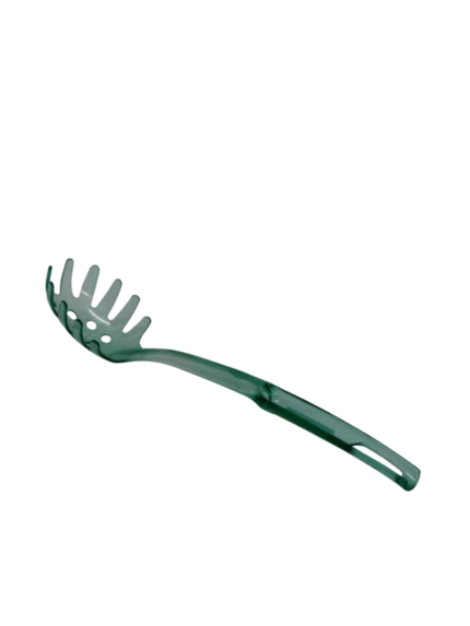 Pasta carrier, acrylic, colored handles