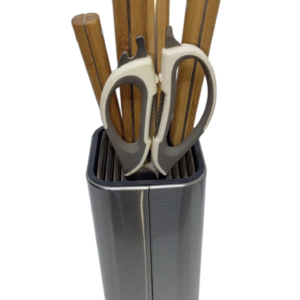 سكاكين على حامل استيل اصلى