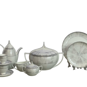 Dining set, 66 pieces