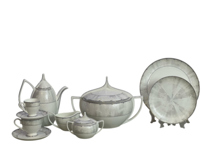 Dining set, 66 pieces