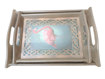 Tray set, Arabesque, laser, Dubai