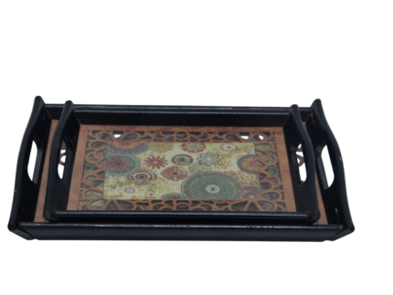 Tray set, Arabesque, printed, Dubai