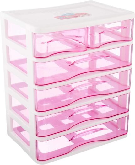 5-tier makeup drawer