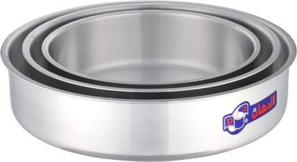 3-piece oven tray set (26, 28, and 30 cm)