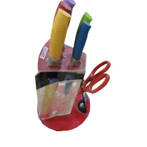 Set, knife, mix, colors