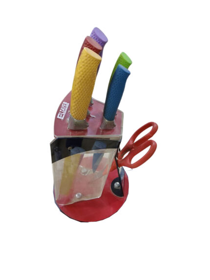 Set, knife, mix, colors
