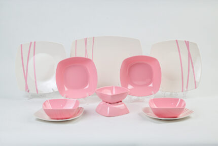 38-piece square melamine set