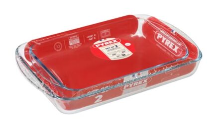 طقم 2 ارب ,مستطيل عريض 35 + 40 سم, بيركس