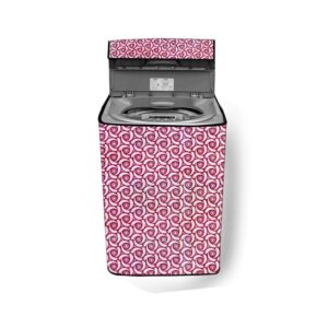 Washing machine cover, leather, top-loading automatic, 10-11 kg