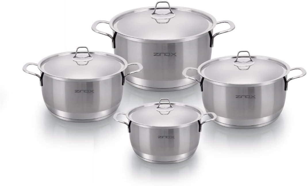 8-piece steel set, Lavita 18/28 - Image 2
