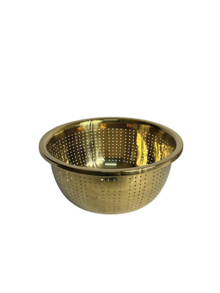Gold strainer, size 24