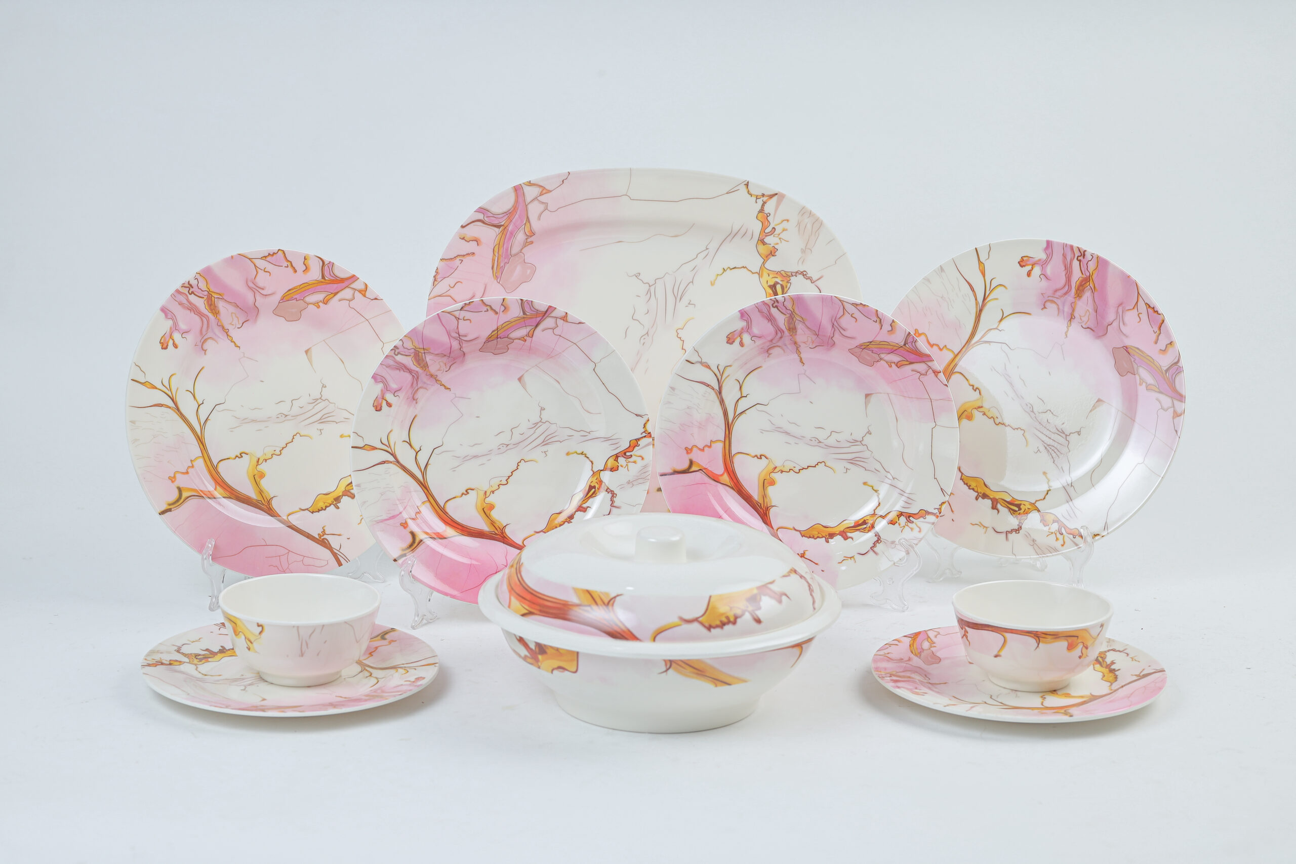 طقم ميلامين 38ق مدور - الصورة 7