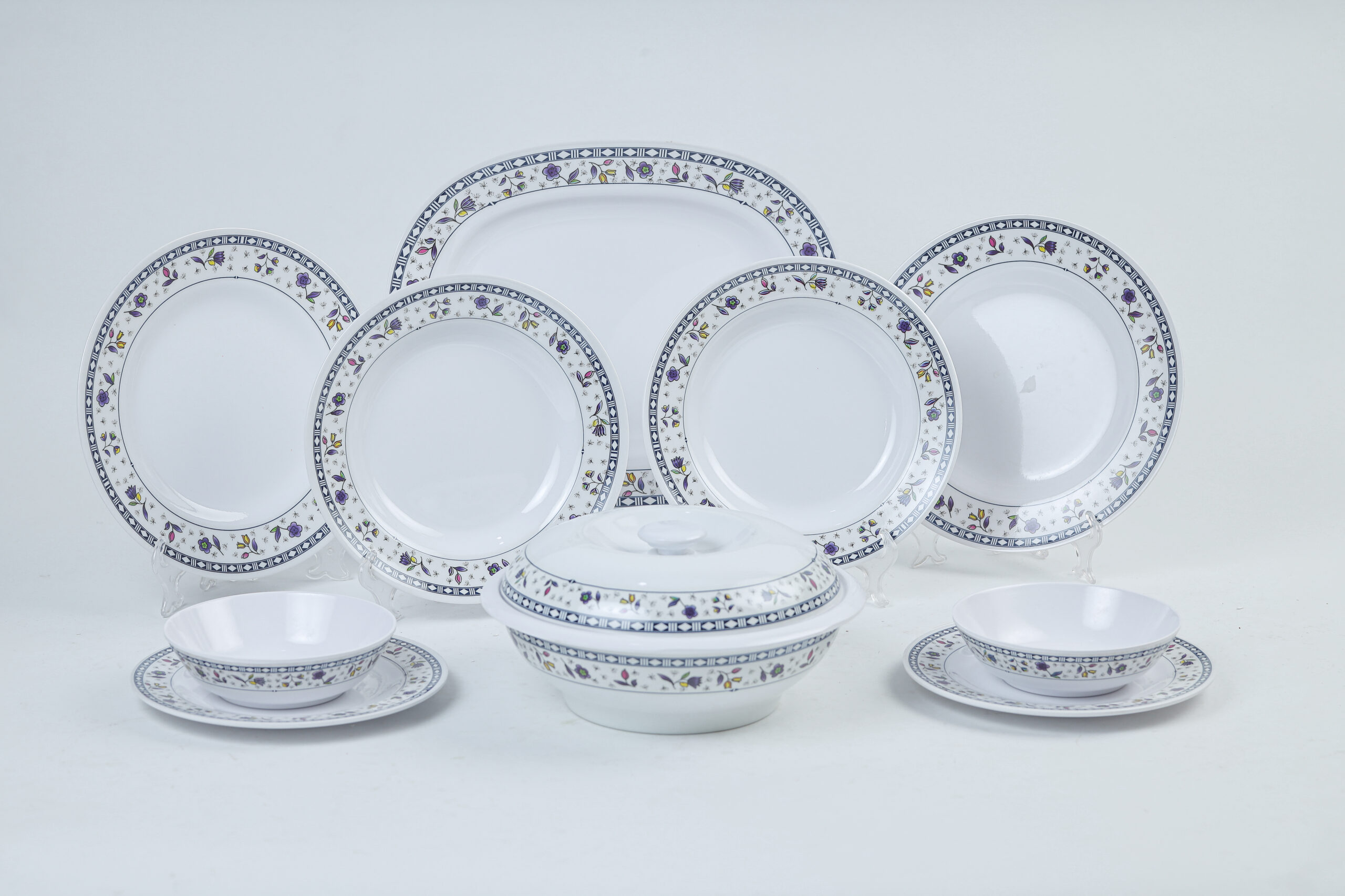 طقم ميلامين 38ق مدور - الصورة 8