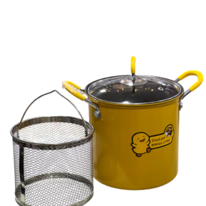 3-liter duck pot with mesh