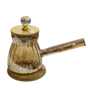 Pyrex coffee pot, with base