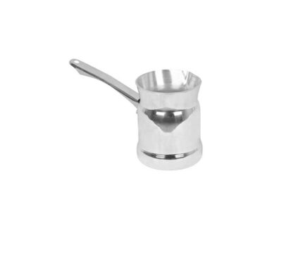 Modern steel handle coffee pot, size 2