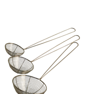 Strainer set, stainless steel, 3 pieces