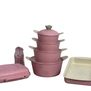 19-piece Korean granite cookware set