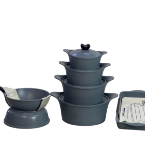 Korean granite cookware set, 21 pieces