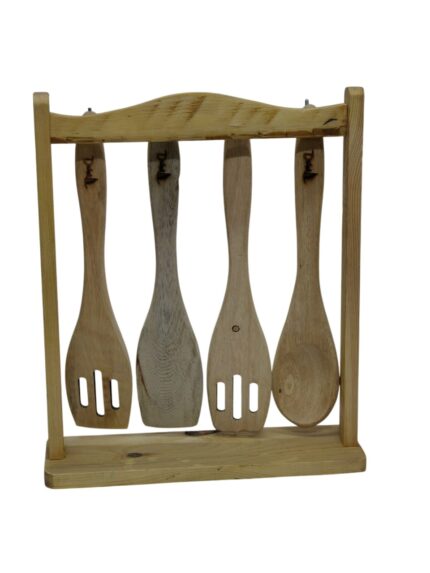 Distribution set, square wood