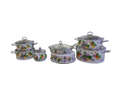 23-piece round sheet metal set