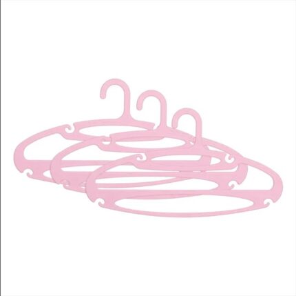 Hanger set, multi, 3 pieces