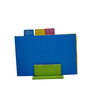 Color cutter, stand, rectangular, 4 pieces