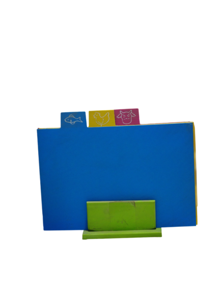 Color cutter, stand, rectangular, 4 pieces
