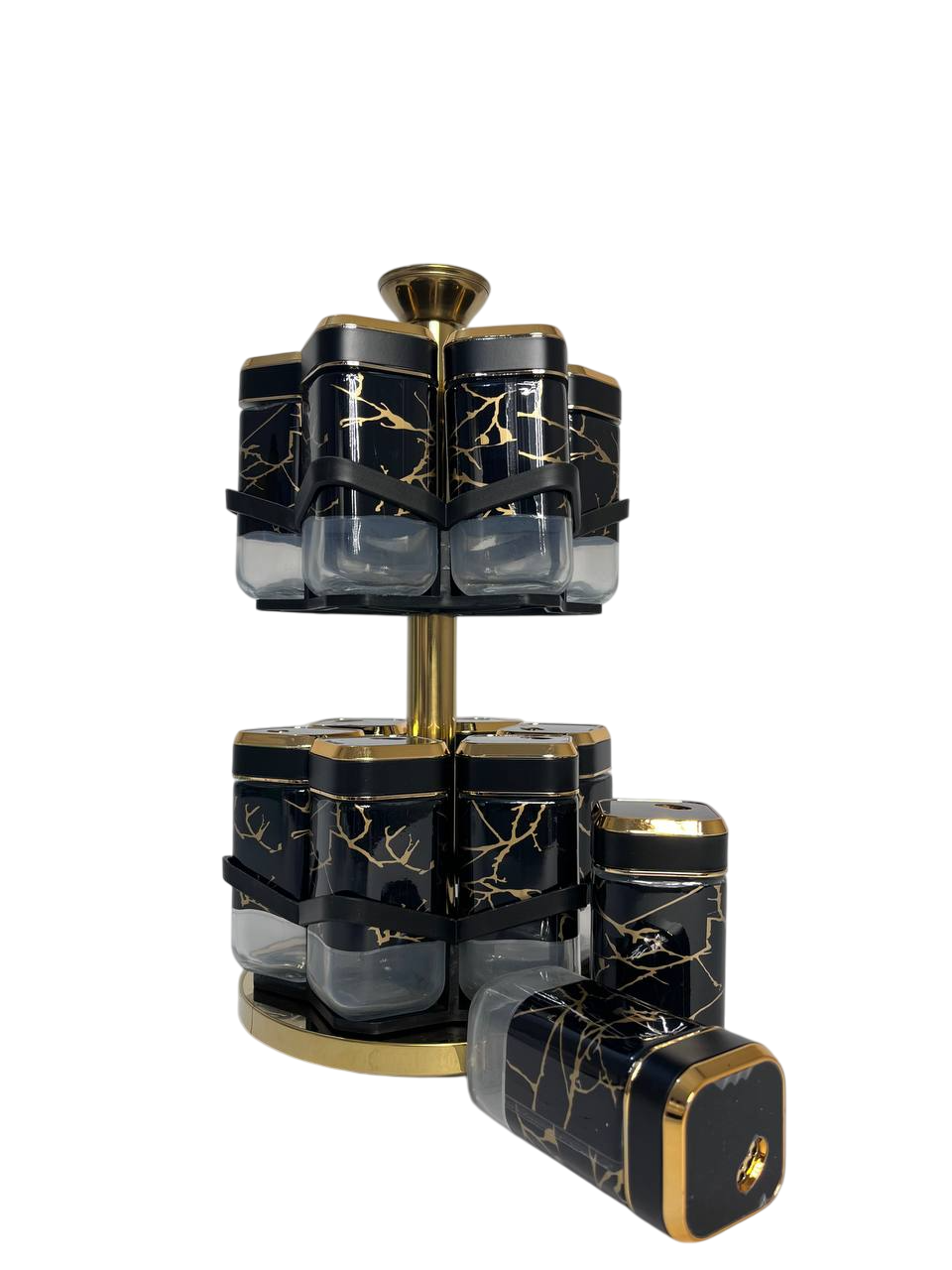 توابل، زجاج* ستاليس، ذهبى مربعه12ق