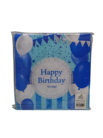 Party napkins, 20 pieces