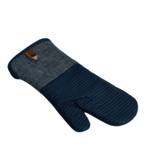 Kitchen gloves, fabric * silicone, ribbed