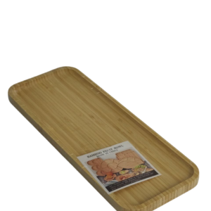 Bamboo service, rectangular, small