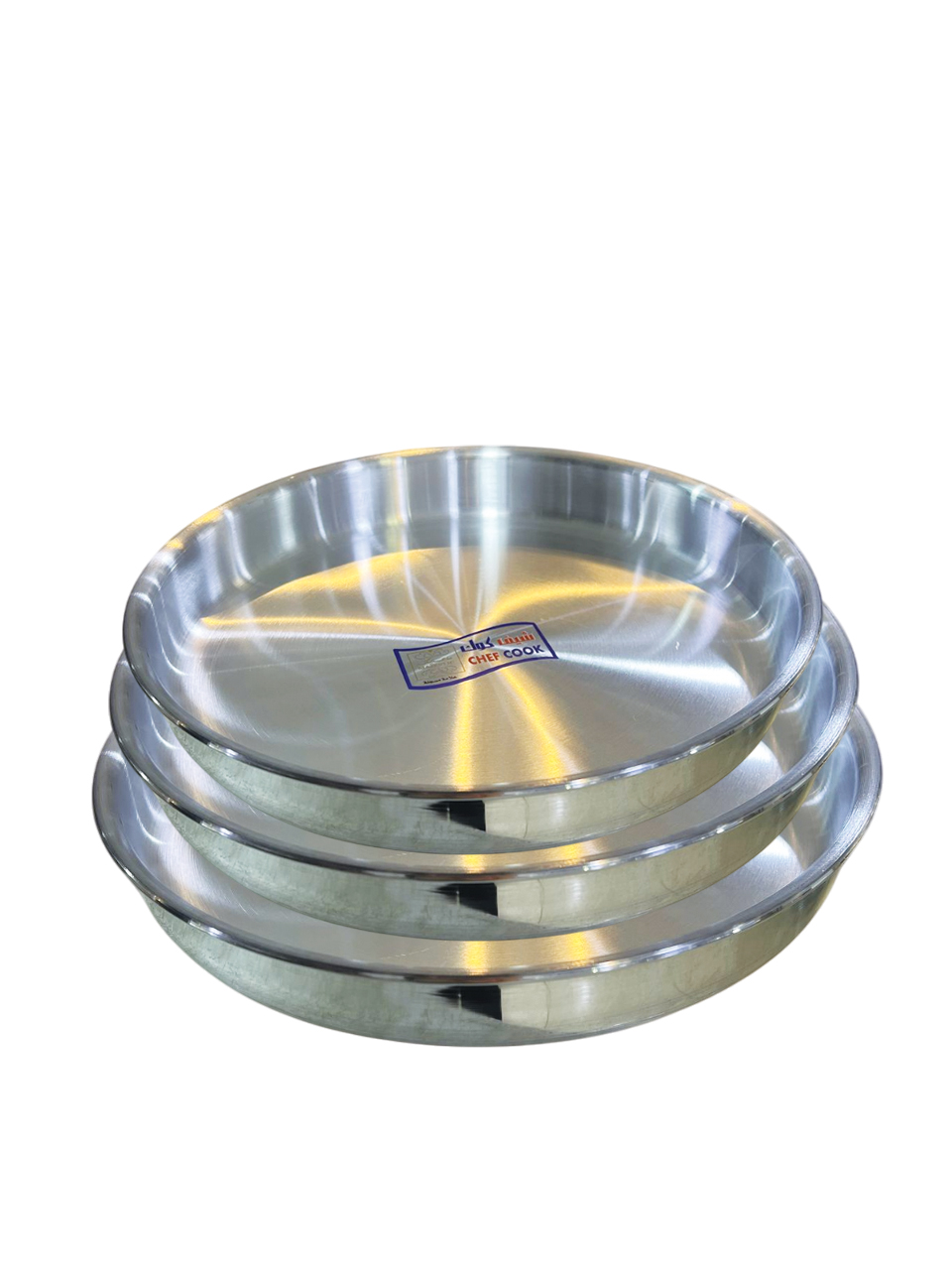 طقم صوانى بسبوسة المونيوم 3ق