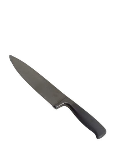 Knife, colored handle, 8 inches, thin