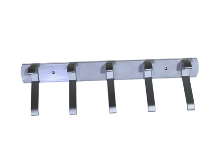 Aluminum hanger, double 5 hooks