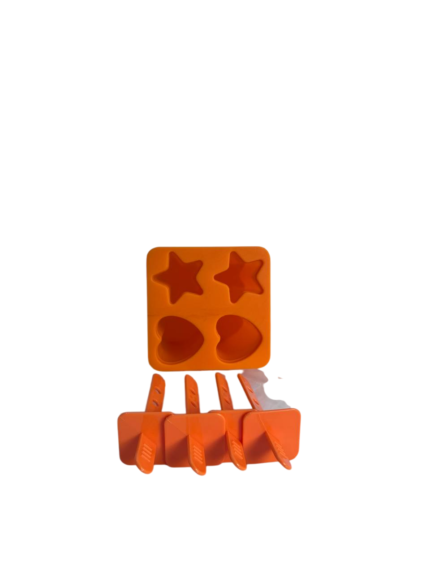 Lolita silicone heart/star with 2 eyes