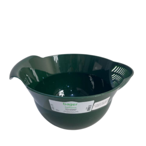 Strainer, colored rice, round with a nozzle