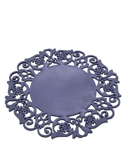 Heating base, silicone, hollow frame, 2 pieces