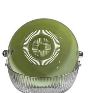 Vegetable strainer, 2 pieces, round