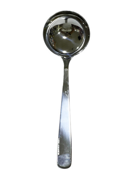 A ladle, with a square handle