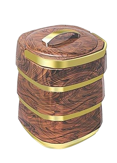 Large wooden food container